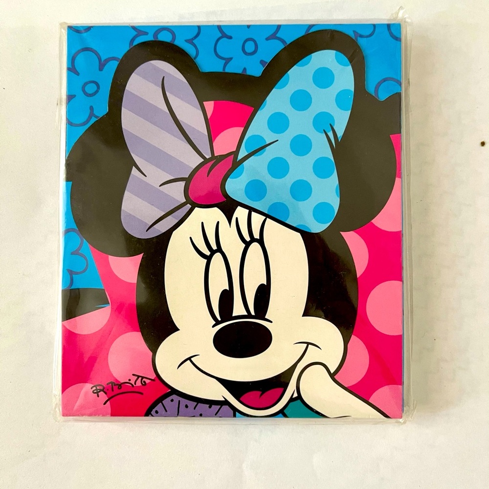 ROMEO BRITTO Disney 2011 LOVE & MINNIE Note Pads